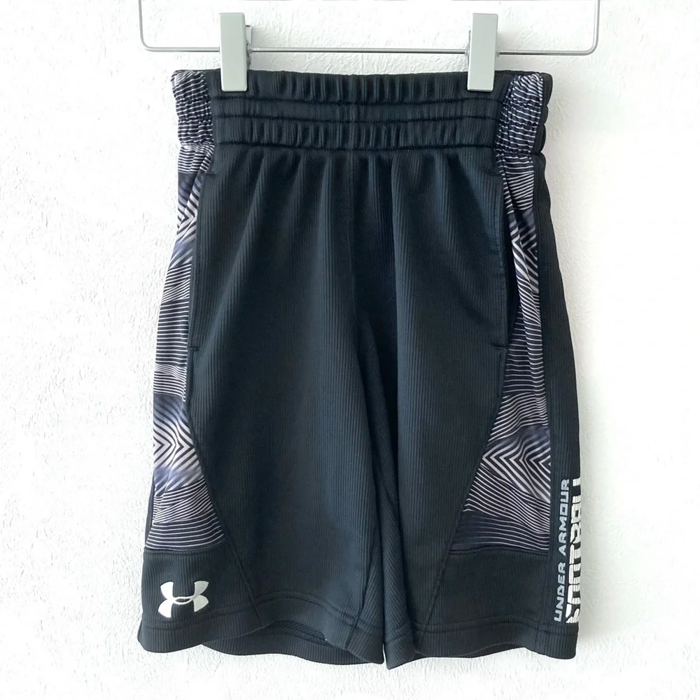 Under Armour Black Athletic Shorts Size S